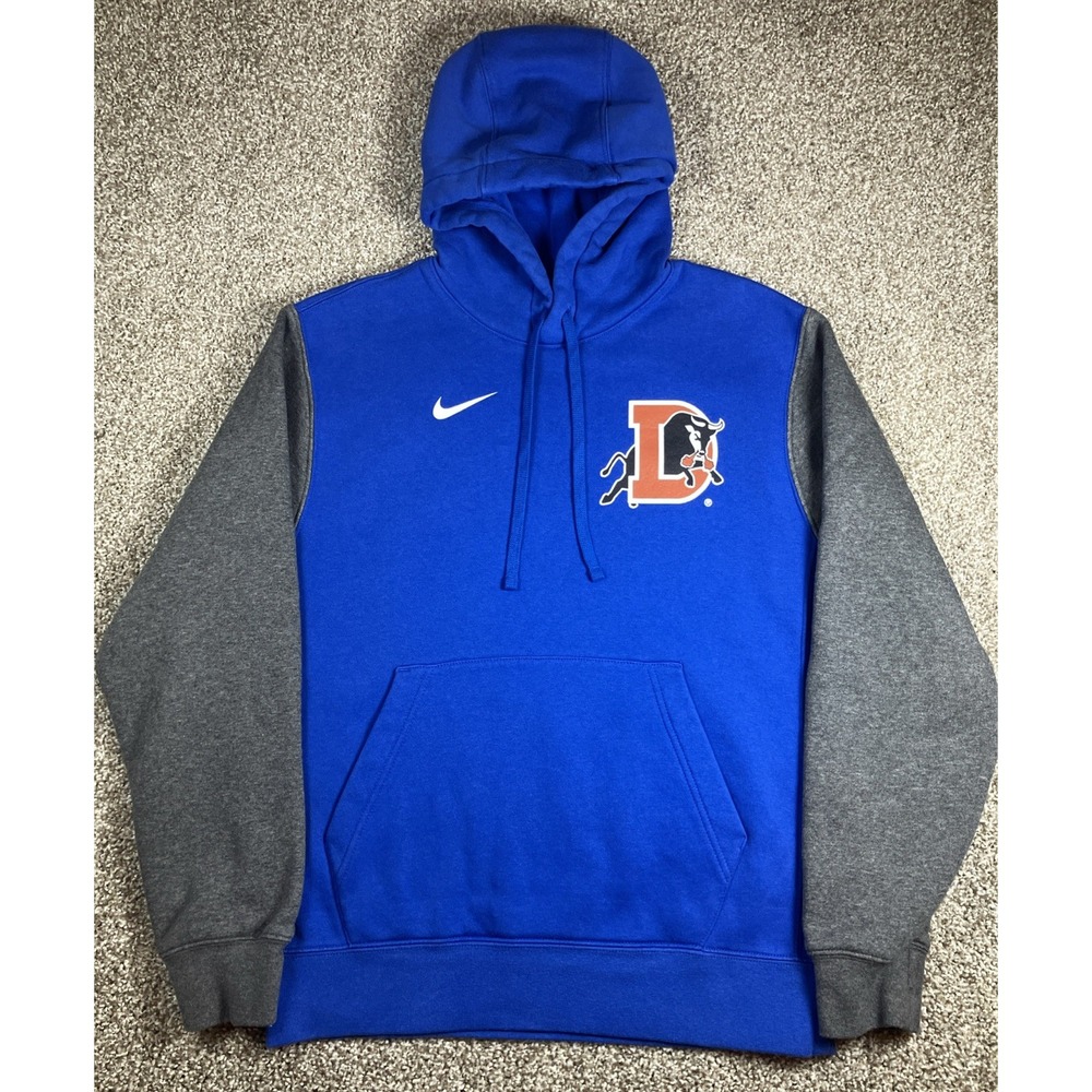 Nike Minor League Baseball Durham Bulls Hoodie Sweatshirt Blue Men's Small